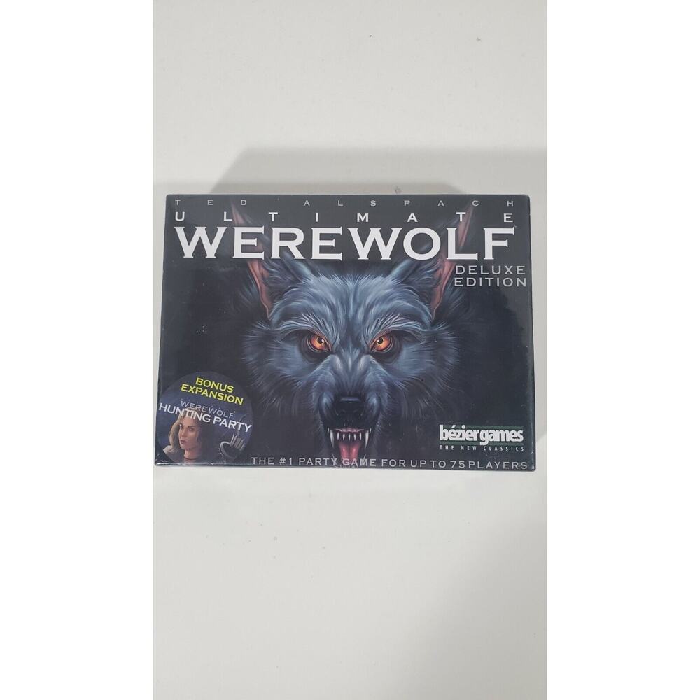 Ultimate Werewolf Deluxe Edition by Bezier Games (Wolfpack Expansion Included)